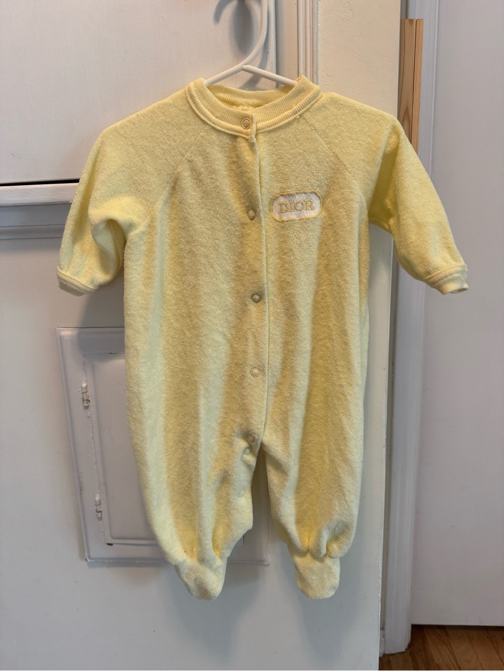 Vintage 1980s Dior Baby One-Piece Romper